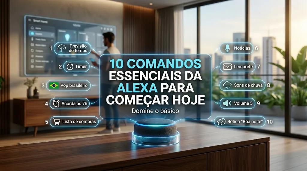10 Comandos Essenciais da Alexa Para Começar Hoje