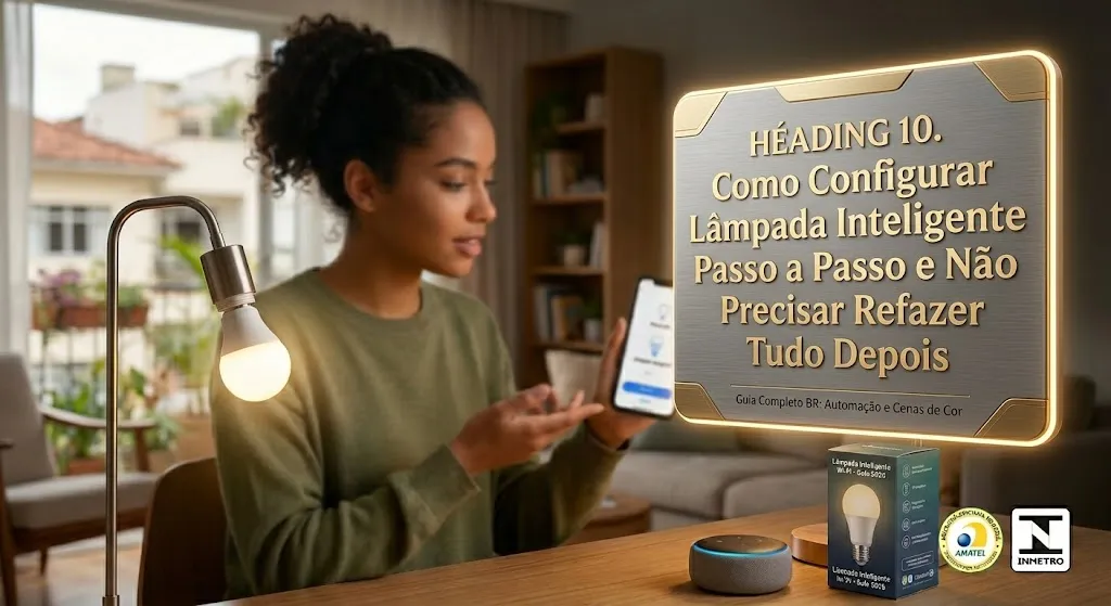 10. Como Configurar Lâmpada Inteligente Passo a Passo e Não Precisar Refazer Tudo Depois