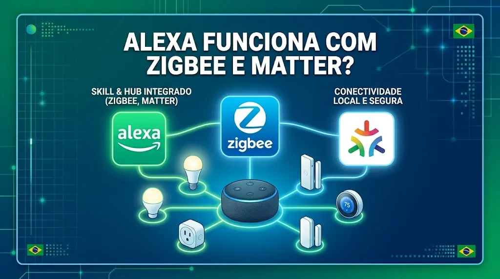 Alexa Funciona com Zigbee e Matter?