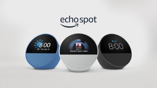 Amazon Echo Spot (versão 2024): Melhor para Criado-Mudo