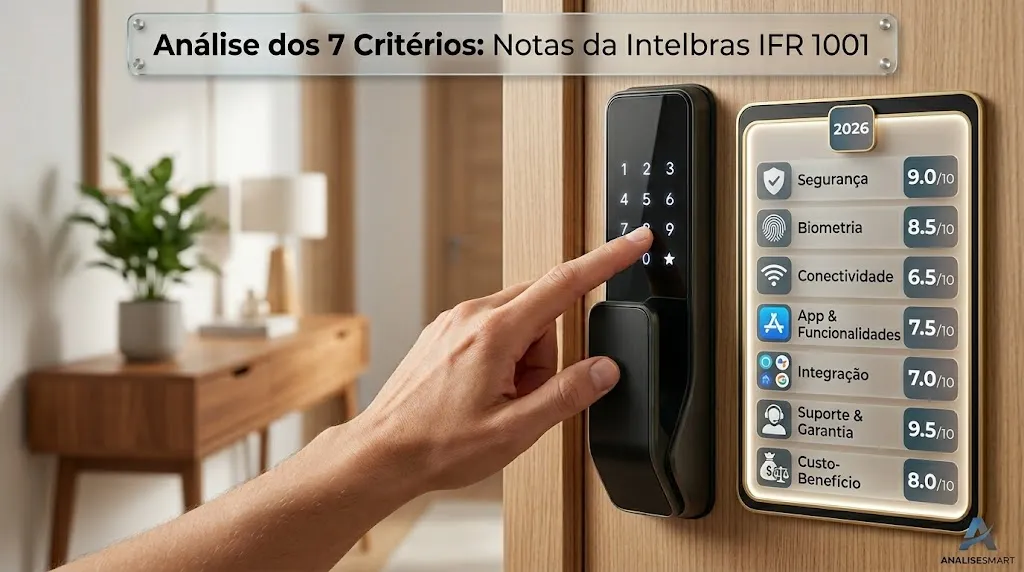  Análise dos 7 Critérios: Notas da Intelbras IFR 1001