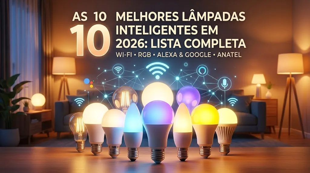 Qual Lâmpada Inteligente Escolher por Cenário de Uso?