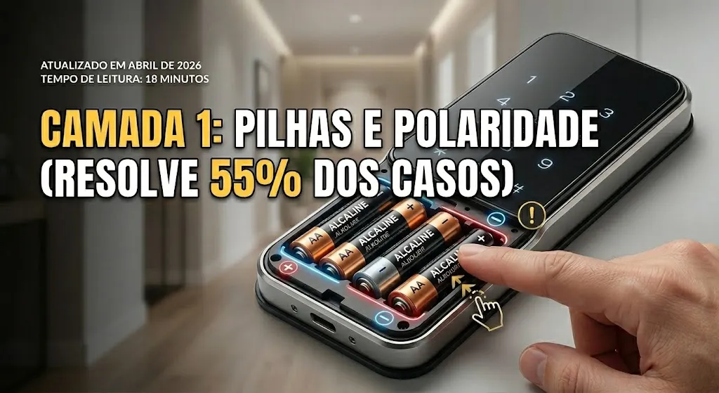 Camada 1: pilhas e polaridade (resolve 55% dos casos)