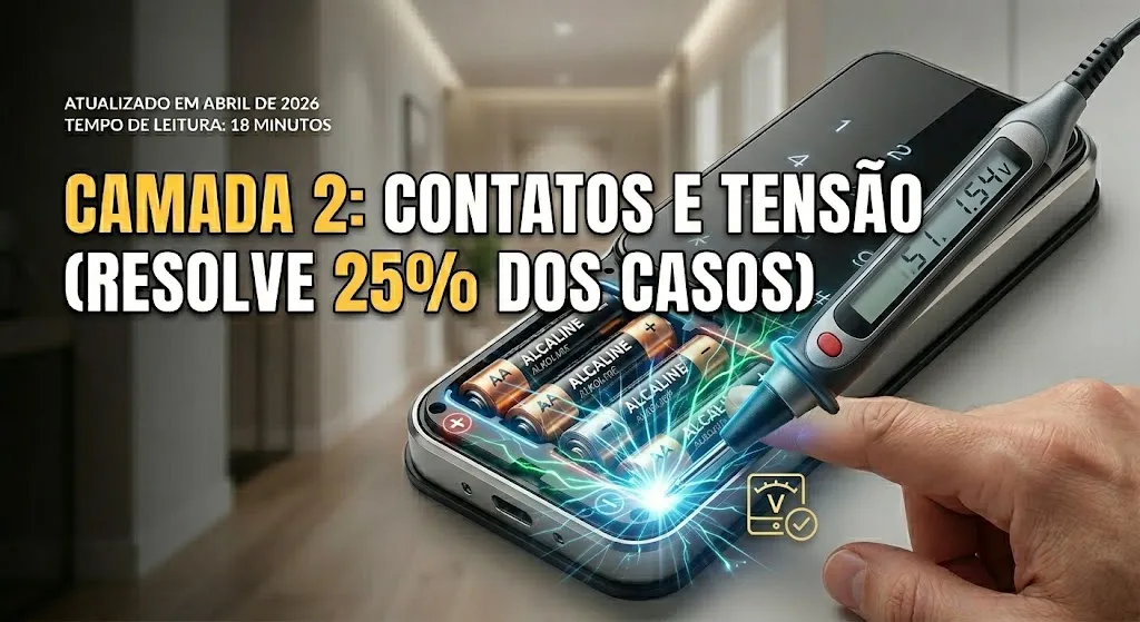 Camada 2: contatos e tensao (resolve 25% dos casos)