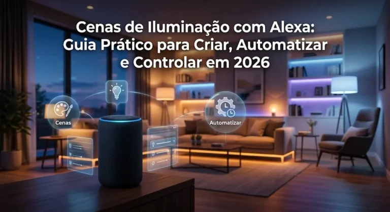Cenas de Iluminação com Alexa: Guia Prático para Criar, Automatizar e Controlar em 2026