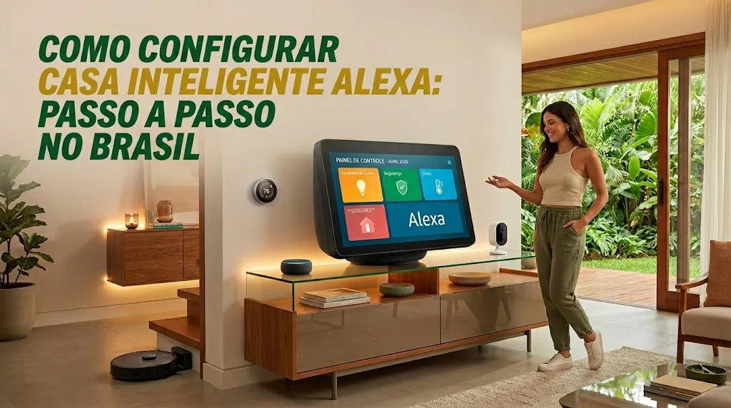 Como Configurar Casa Inteligente Alexa: Passo a Passo no Brasil