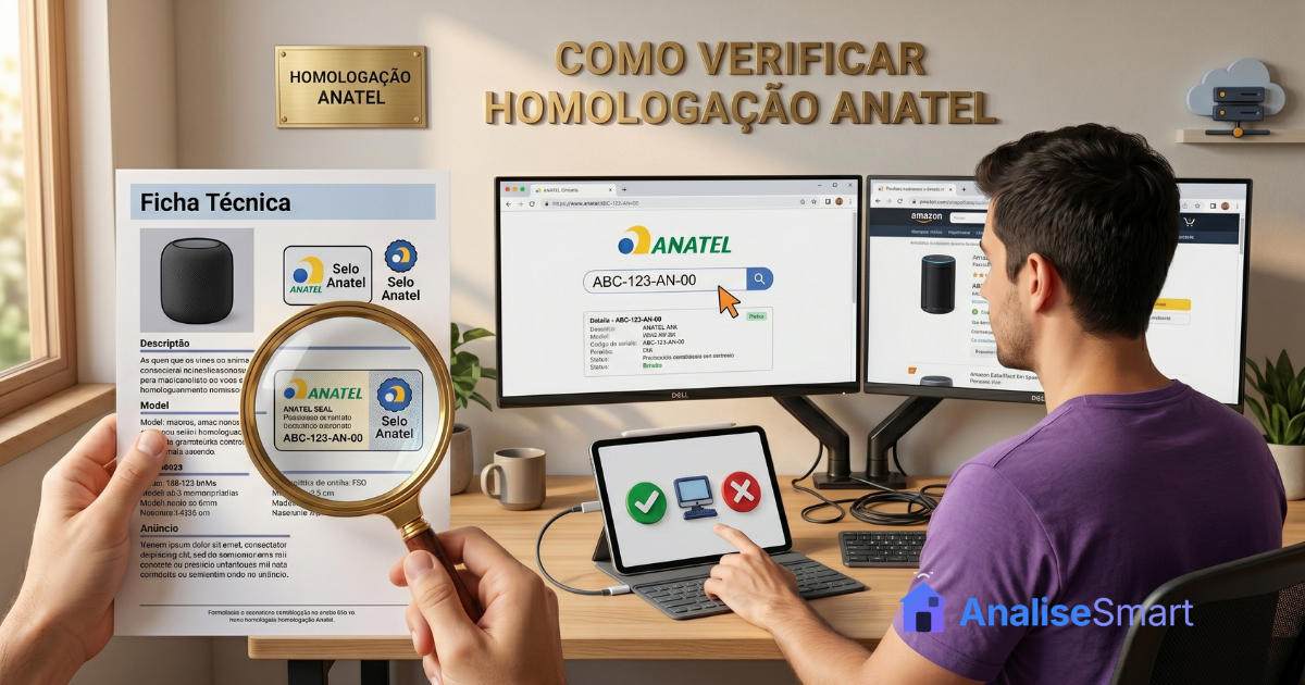 Como verificar homologação Anatel antes de fechar a compra