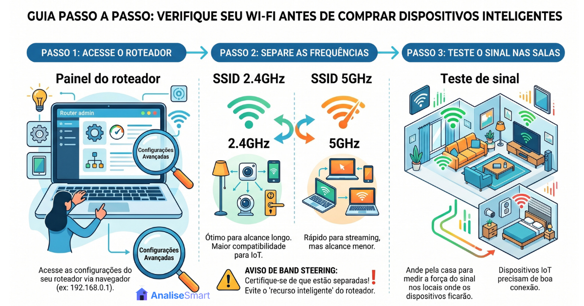 Como verificar sua rede Wi-Fi antes de comprar qualquer dispositivo