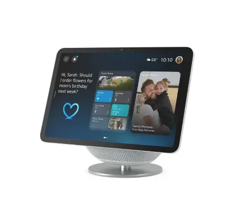 Echo Show 8 (geração mais recente) com Wi-Fi 6E