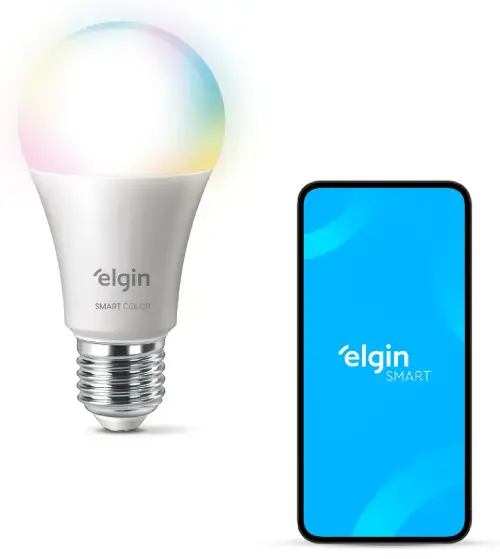 Elgin A70 15W com 1200 Lúmens: Melhor Lâmpada Inteligente para Sala Grande