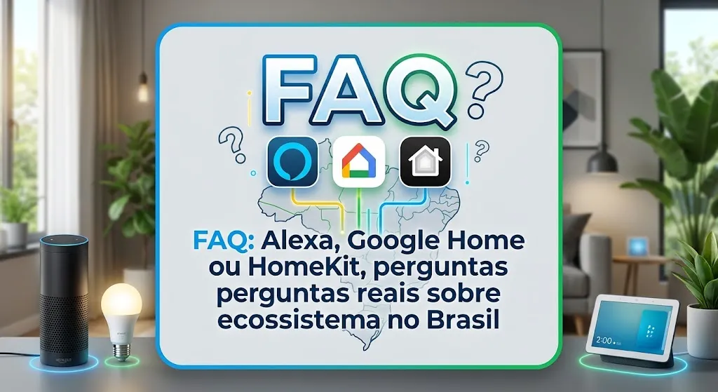 FAQ: Alexa, Google Home ou HomeKit, perguntas reais sobre ecossistema no Brasil
