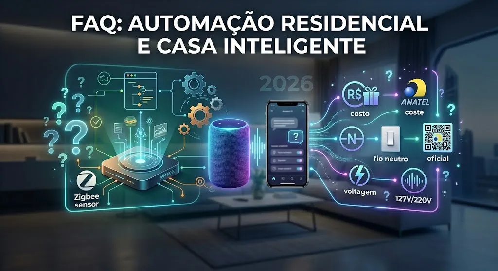 FAQ: automação residencial e casa inteligente