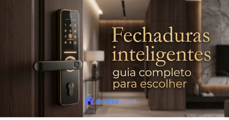 Fechadura inteligente em 2026: como comprar certo na primeira vez
