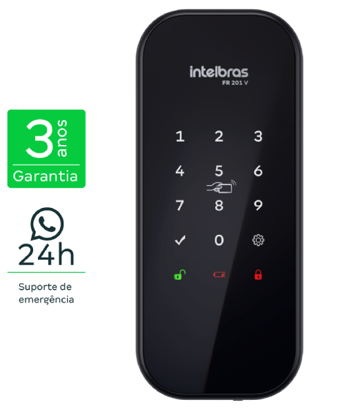 Intelbras FR 201 V: Melhor Fechadura Digital com Tag RFID e Senha por Menos de R$ 500