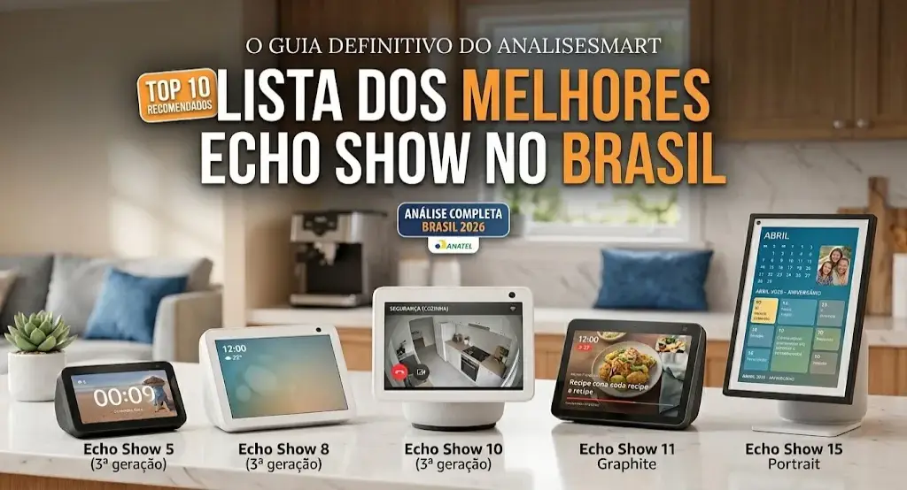 Lista dos Melhor echo show em 2026 no Brasil