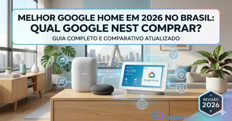 Melhor Google Home em 2026 no Brasil: qual Google Nest comprar em 2026