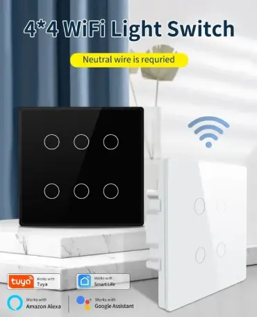 NovaDigital Touch Wi-Fi 4 Botões