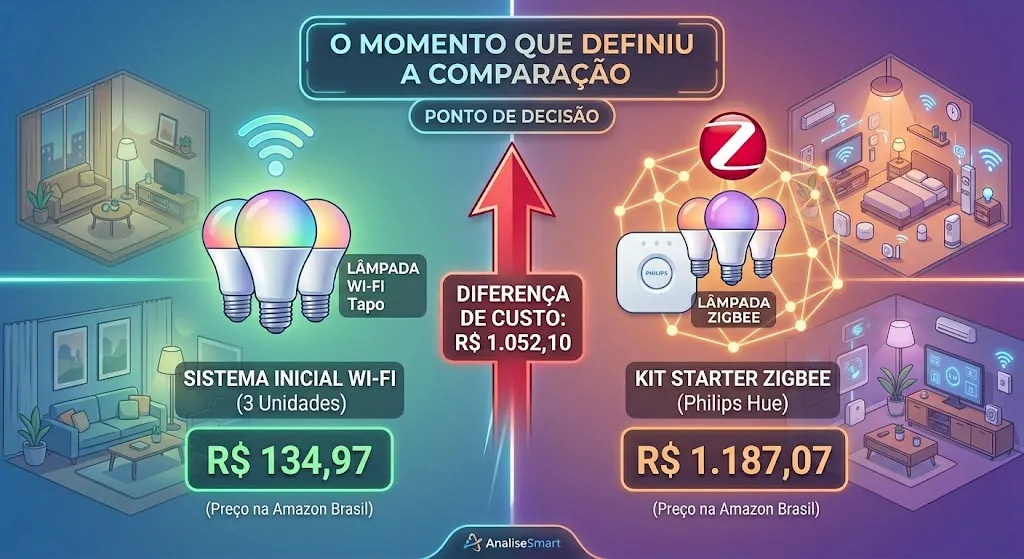 O momento que definiu a comparação