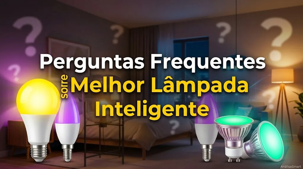 Perguntas Frequentes sobre Melhor Lâmpada Inteligente