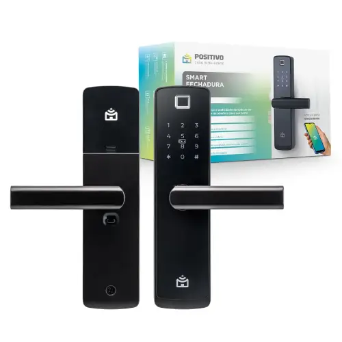 Smart Fechadura Wi-Fi de Embutir Positivo Casa Inteligente: melhor smart ate R$ 500