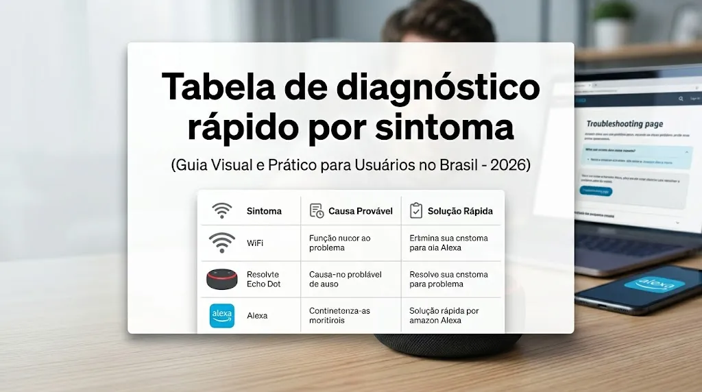 Tabela de diagnóstico rápido por sintoma
