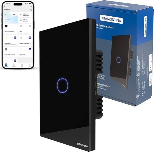 Tramontina Onne Smart Dimmer 1 Tecla: dimmer inteligente com acabamento premium e ecossistema próprio