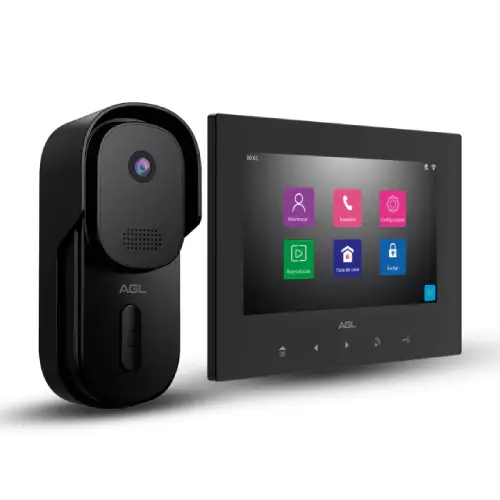 Vídeo Porteiro AGL VP7 Touch WiFi: Melhor para Ecossistema Tuya