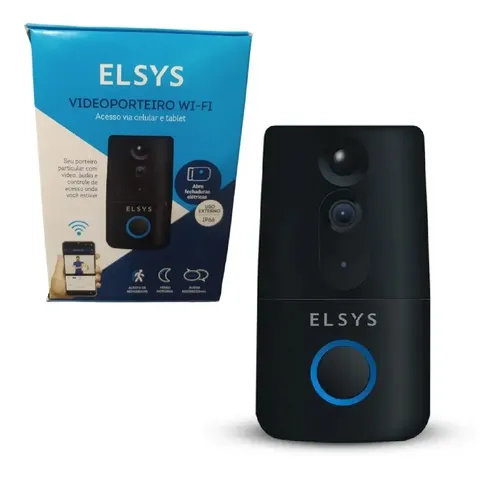 Vídeo Porteiro Wi-Fi HD Elsys ESL-VPW1: Melhor para Orçamento Controlado
