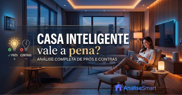 Casa inteligente vale a pena em 2026? Análise completa de pros e contras