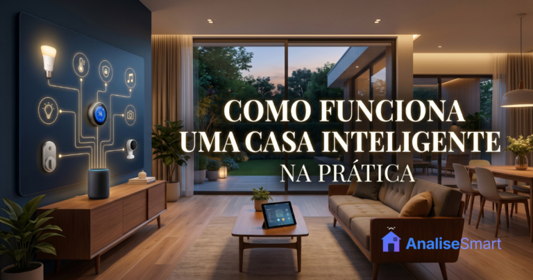 Como funciona uma casa inteligente na prática