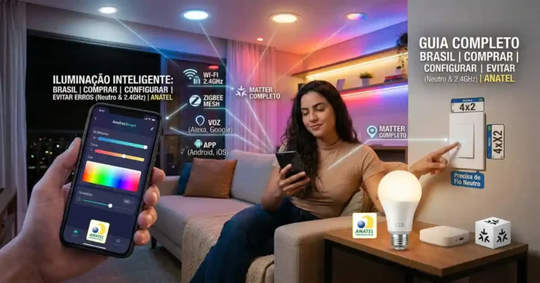 Iluminação Inteligente: Guia Completo para Comprar e Configurar no Brasil 2026