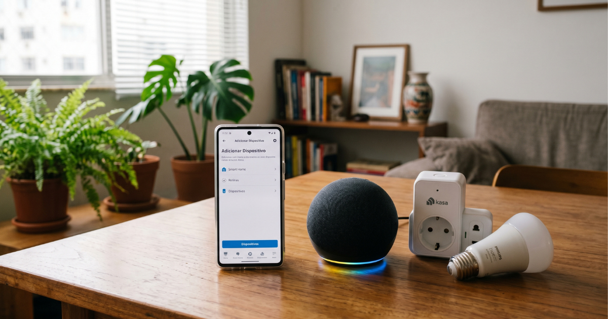 Itens necessários para criar rotinas na Alexa com celular Echo e dispositivos compatíveis