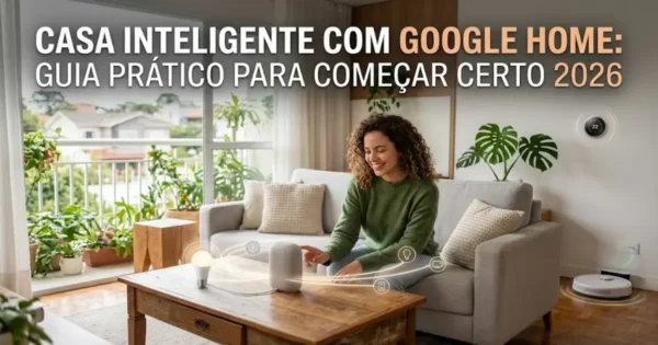 Casa Inteligente com Google Home: Guia Prático para Começar Certo 2026