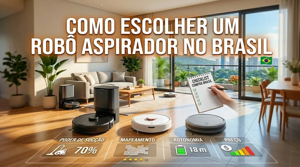 Como Escolher um Robô Aspirador no Brasil