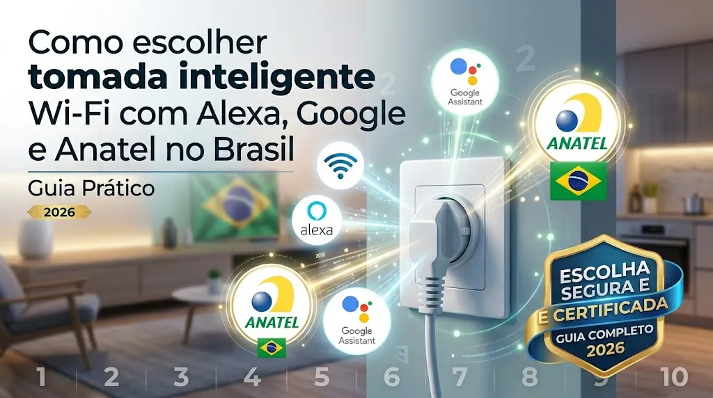Como escolher tomada inteligente Wi-Fi com Alexa, Google e Anatel no Brasil