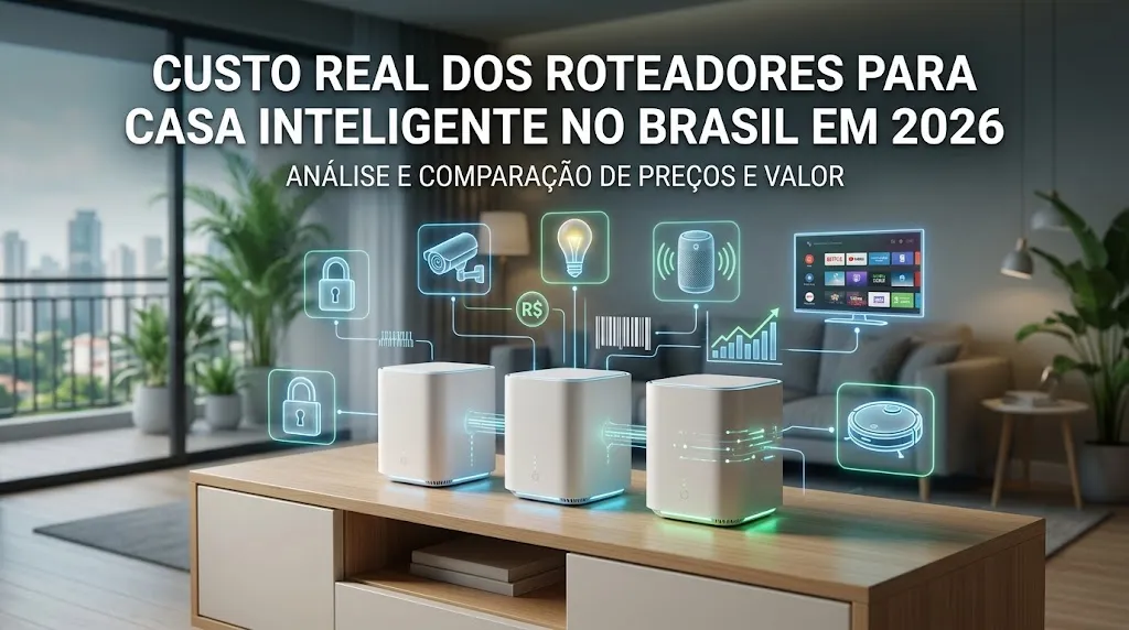 Custo Real dos Roteadores para Casa Inteligente no Brasil em 2026