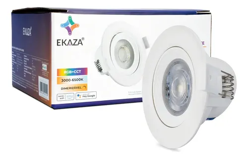 EKAZA Spot LED RGB Zigbee 5W: Melhor Spot Inteligente para Hub Zigbee