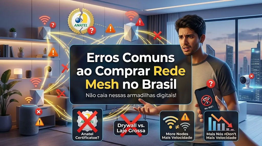 Erros Comuns ao Comprar Rede Mesh no Brasil