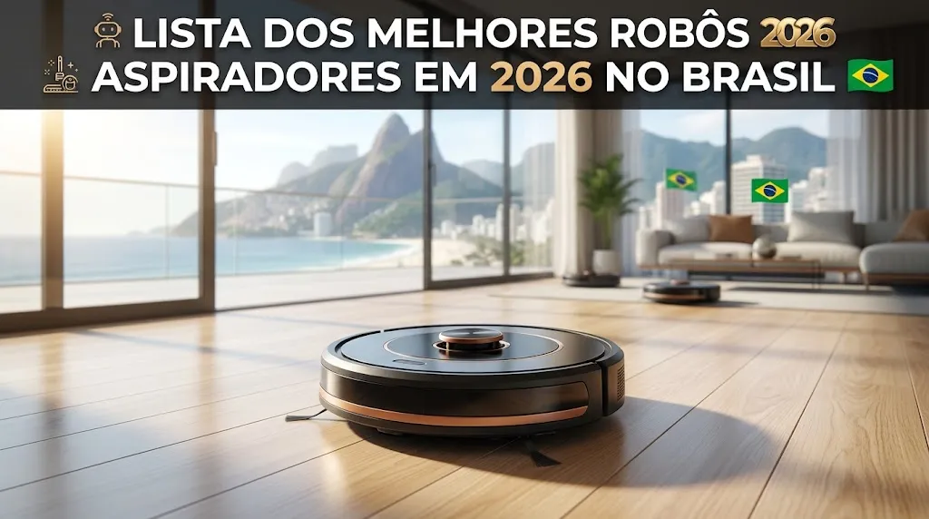 Lista dos Melhores Robôs Aspiradores em 2026 no Brasil