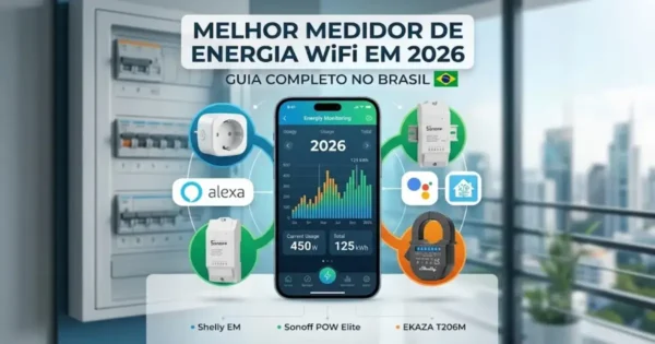 Melhor Medidor de Energia WiFi em 2026: Guia Completo no Brasil