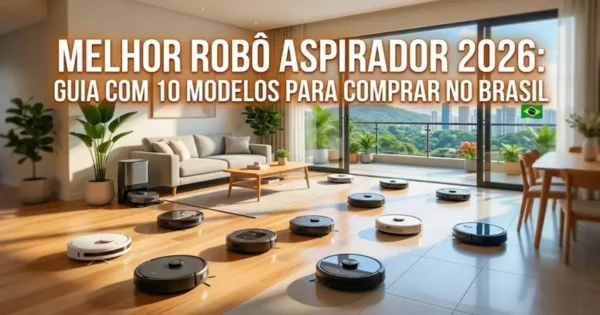 Melhor Robô Aspirador 2026: Guia com 10 Modelos para Comprar no Brasil