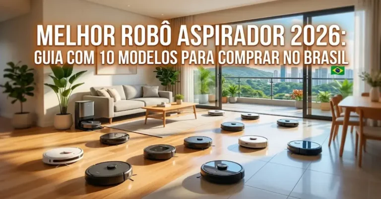 Melhor Robô Aspirador 2026: Guia com 10 Modelos para Comprar no Brasil