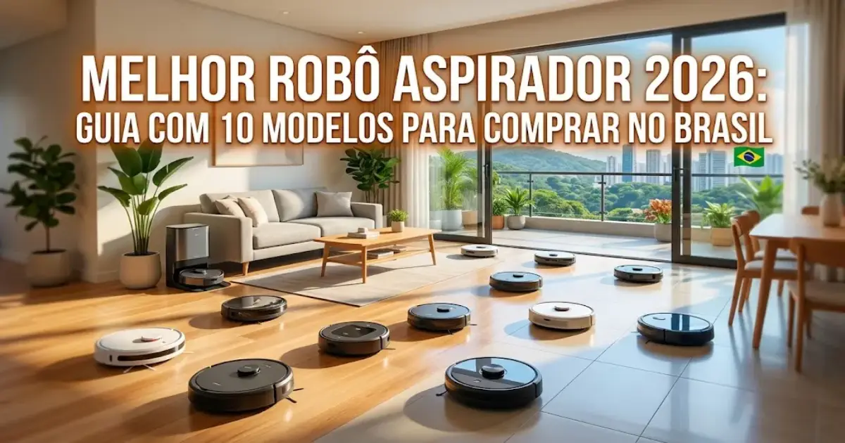 Melhor Robô Aspirador 2026: Guia com 10 Modelos para Comprar no Brasil