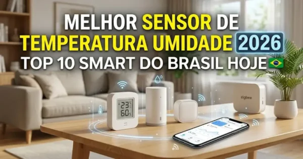 Melhor Sensor de Temperatura Umidade 2026: Top 10 Smart do Brasil Hoje