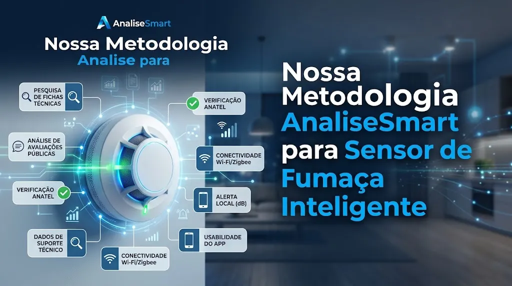 Nossa Metodologia AnaliseSmart para Sensor de Fumaça Inteligente