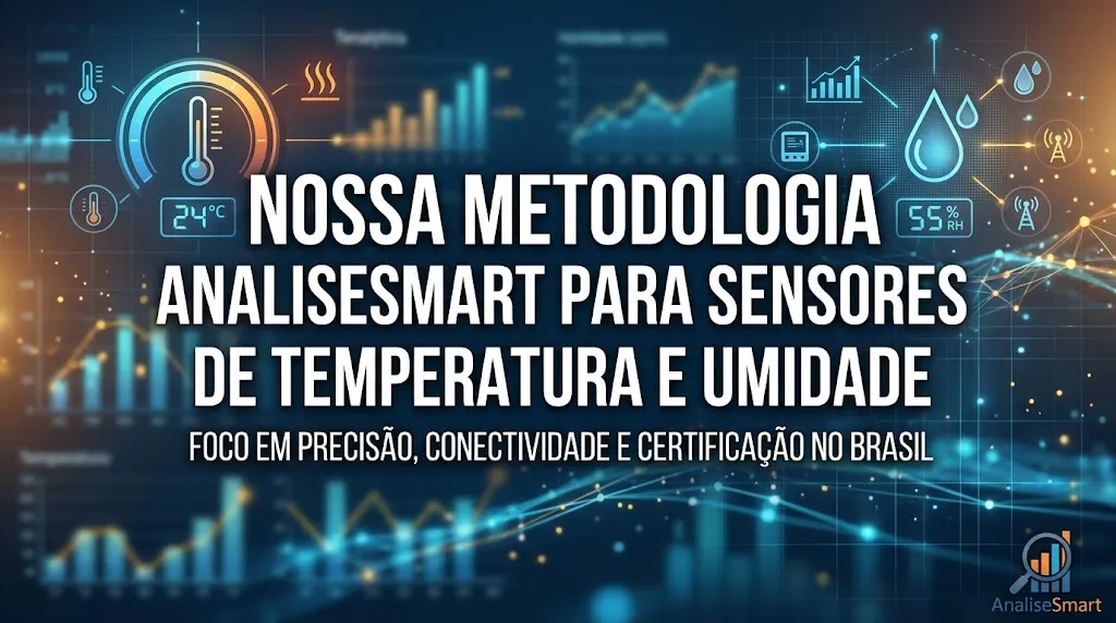 Nossa Metodologia AnaliseSmart para Sensores de Temperatura e Umidade