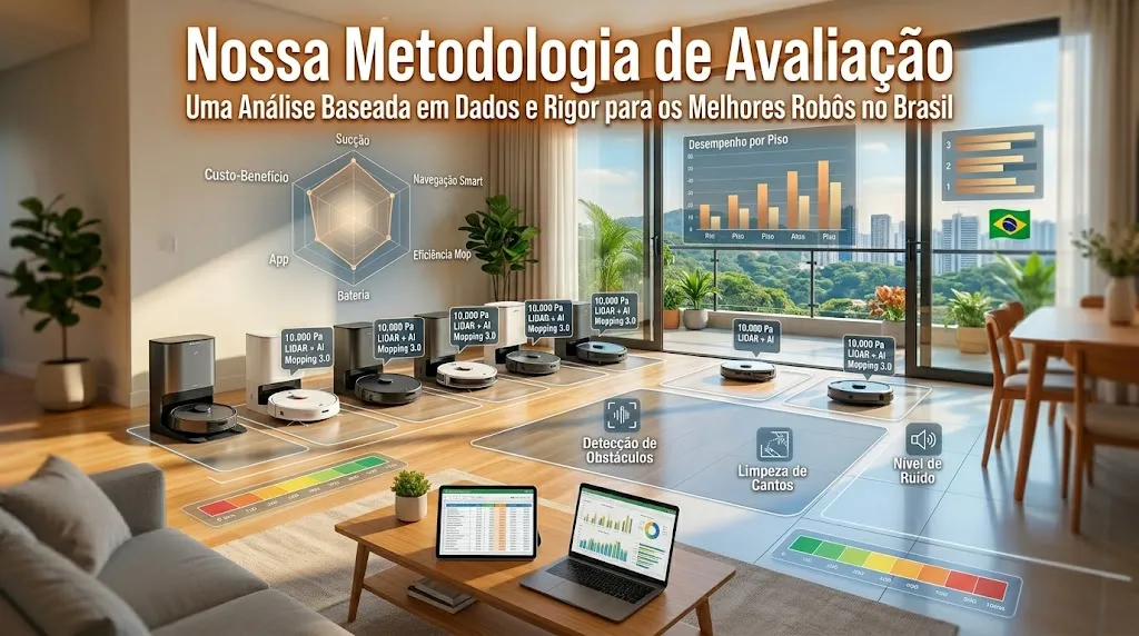 Nossa Metodologia de Avaliação