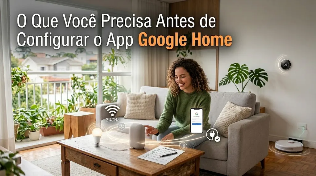 O Que Você Precisa Antes de Configurar o App Google Home
