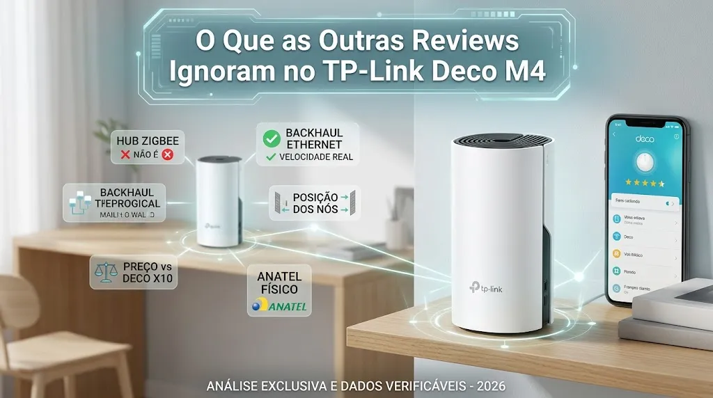 O Que as Outras Reviews Ignoram no TP-Link Deco M4