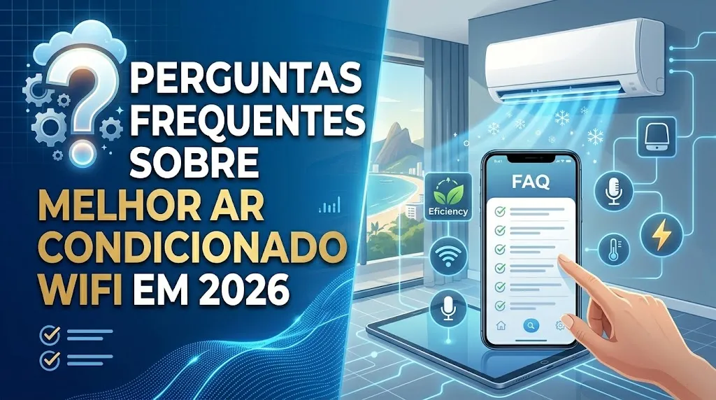 Perguntas Frequentes sobre Melhor Ar Condicionado WiFi em 2026